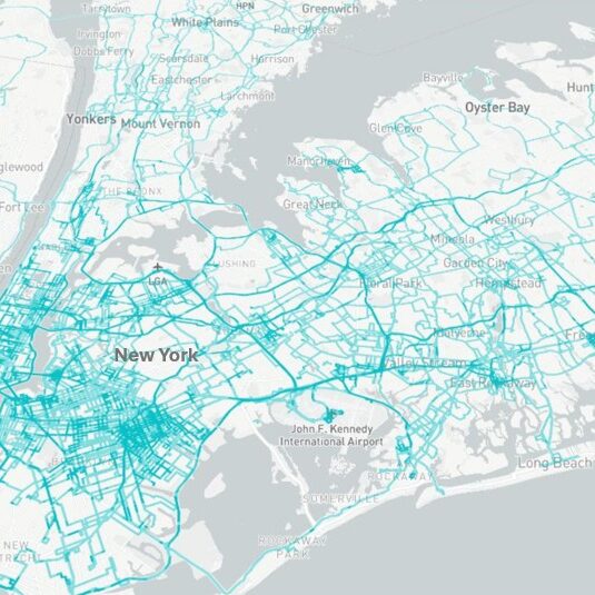Rideshare Map - new york